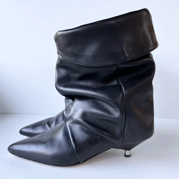 Isabel Marant Edrik kitten heel scrunch boot - Picture 4 of 16